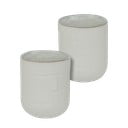 Baltas akmens krūzes (2 gab.) 0.3 l Sand Grain – Mette Ditmer Denmark