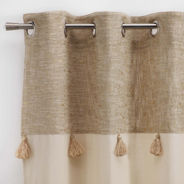 Bēšs aizkars 140x240 cm New Sultan – douceur d'intérieur-image-1