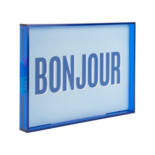 Glezna 31x22 cm Bonjour  – PT LIVING