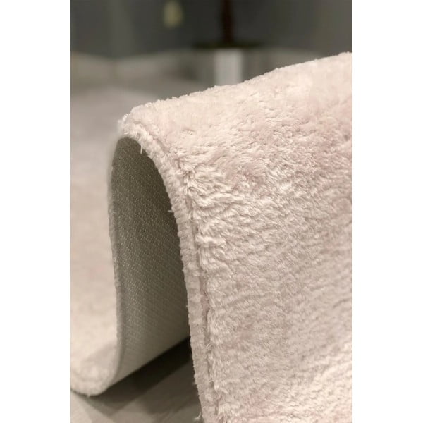 Krēmkrāsas vannas istabas paklājiņi (2 gab.) 50x90 cm Plush – Mila Home-image-1