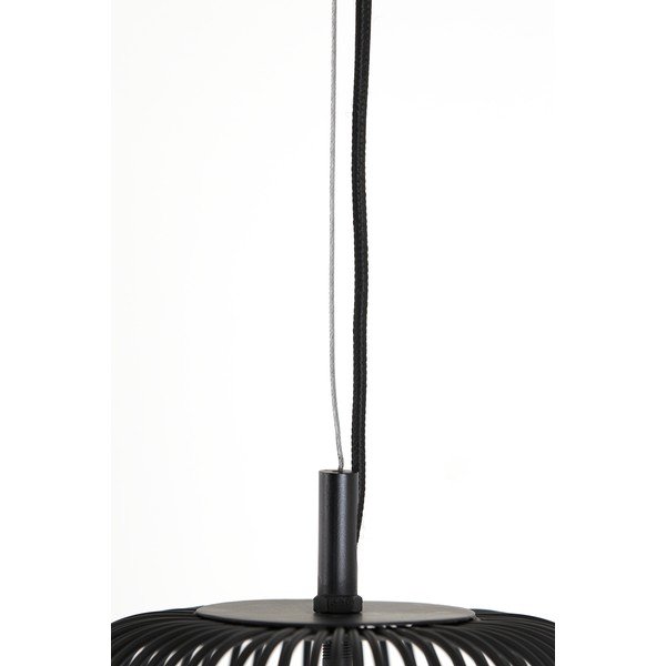 Melna griestu lampa ø 27 cm Rilanu – Light & Living-image-2