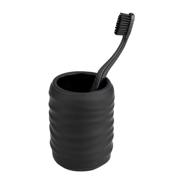 Melns keramikas trauks zobu birstei Illana – Wenko-image-3
