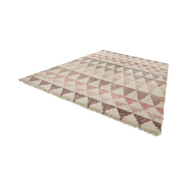 Krēmkrāsas un rozā paklājs Mint Rugs Allure Rose, 200 x 290 cm-image-1