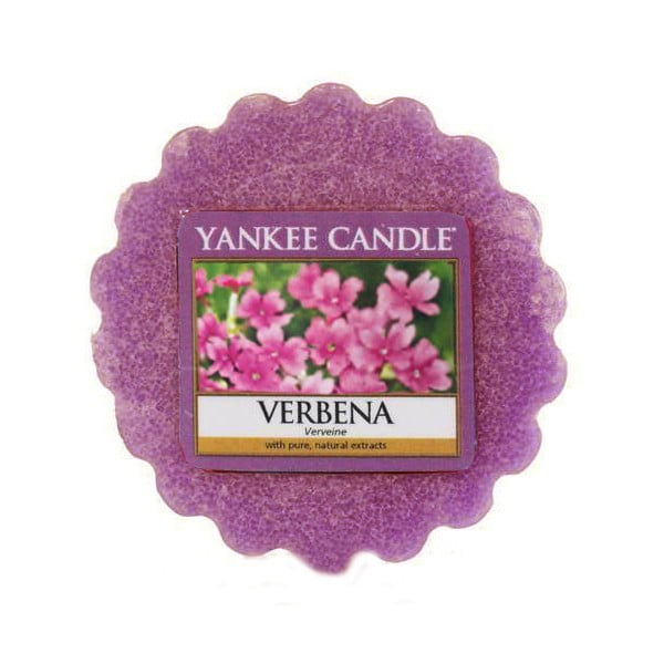 Aromātiskais vasks Yankee Candle Verbena, smaržas ilgums līdz 8 stundām
