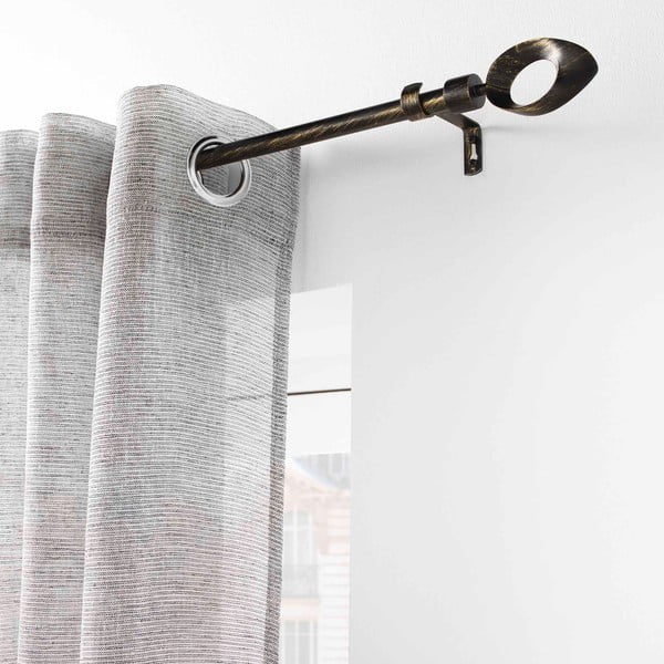 Metāla pagarināma aizkaru stanga 120–210 cm Ovalon – douceur d'intérieur-image-2