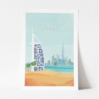 Plakāts Travelposter Dubai, 50 x 70 cm