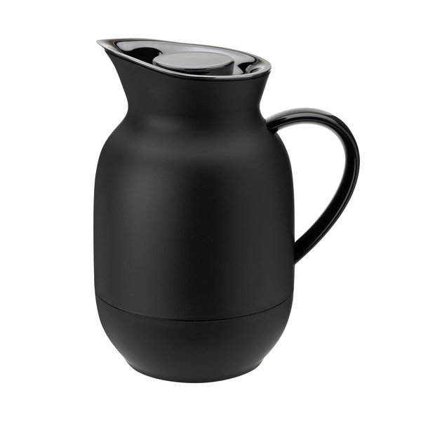 Melns plastmasas termosa kanna 1 l Amphora – Stelton