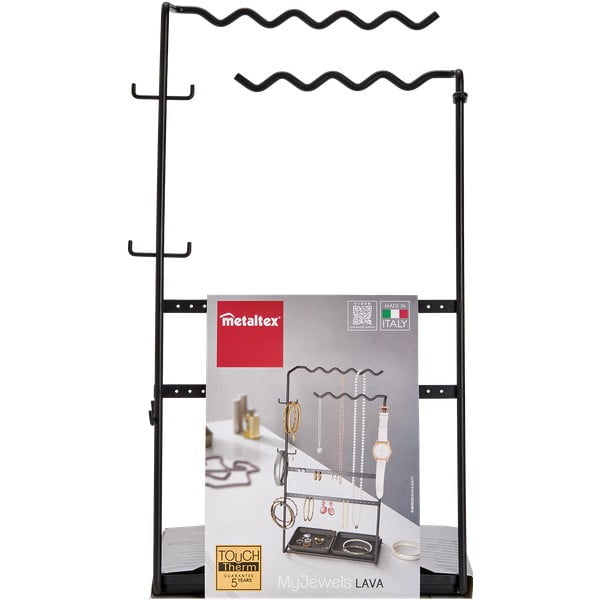 Melns juvelierizstrādājumu organizators Metaltex My Jewels-image-4