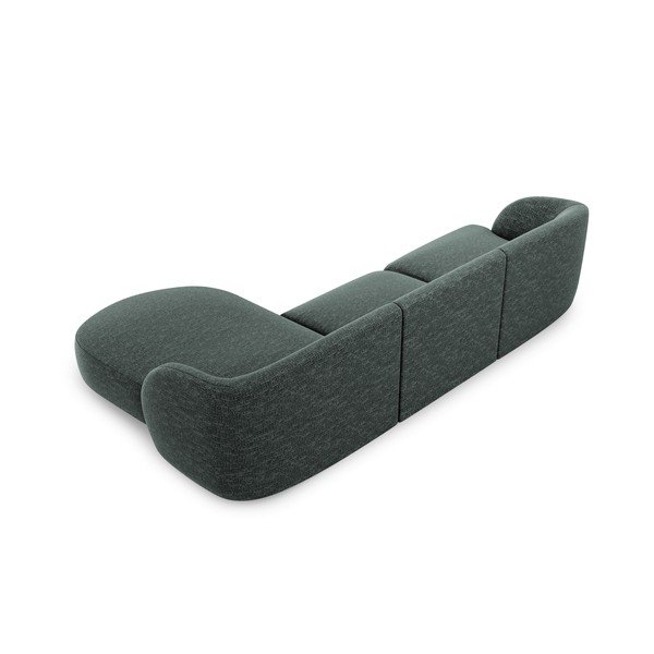 Tumši zaļš stūra dīvāns (labais stūris) Miley – Micadoni Home-image-3