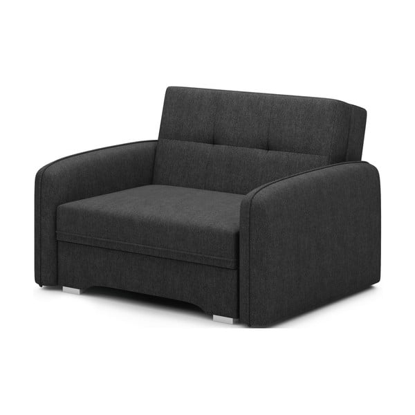 Melns atpūtas krēsls Laine – ELTAP