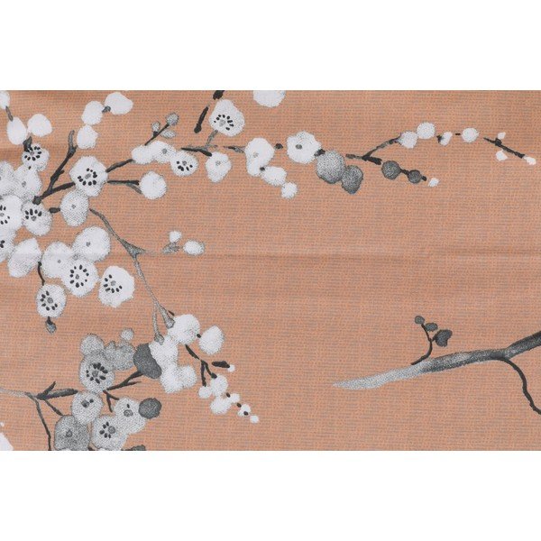 Oranža divvietīga kokvilnas gultas veļa 200x200 cm Chicory – Mijolnir-image-3
