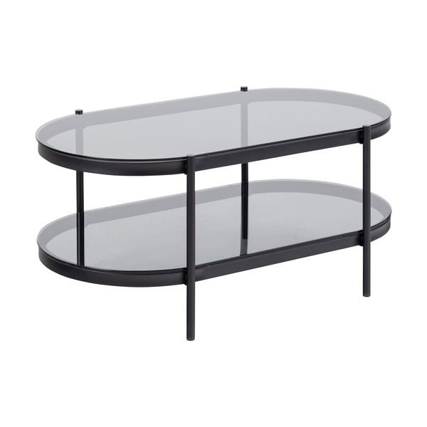 Žurnālgaldiņš ar stikla virsmu 95x50 cm Bayonne – Actona-image-3