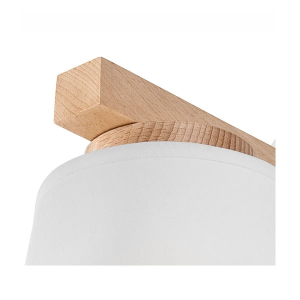 Balta sienas lampa ø 15 cm Ellie – LAMKUR-image-3