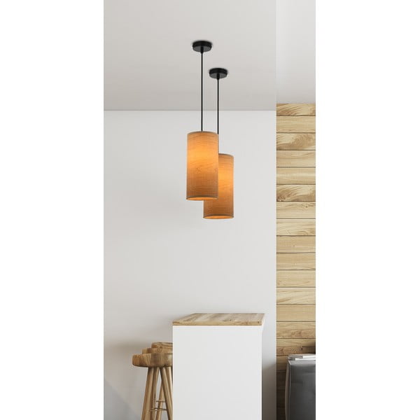 Gaiši brūna piekaramā lampa ø 12 cm Ballo – Candellux Lighting-image-1