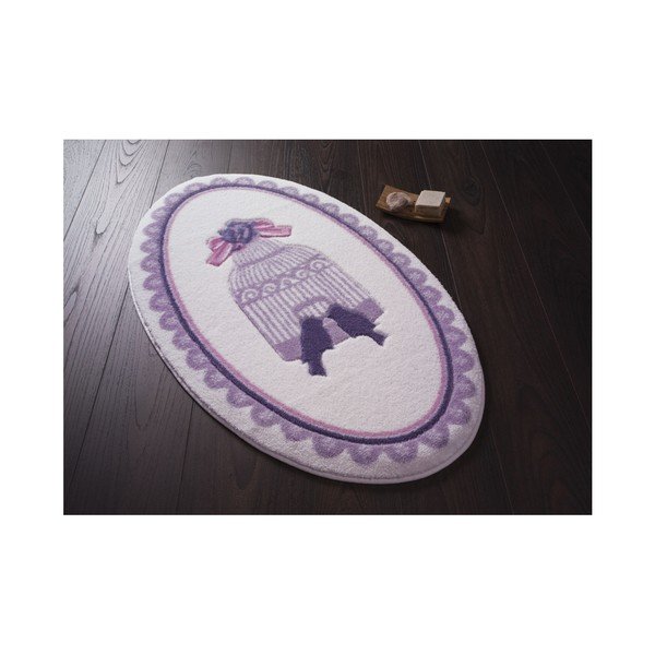 Violets vannas paklājs Confetti Bathmats Birdcage, garums 133 cm-image-1