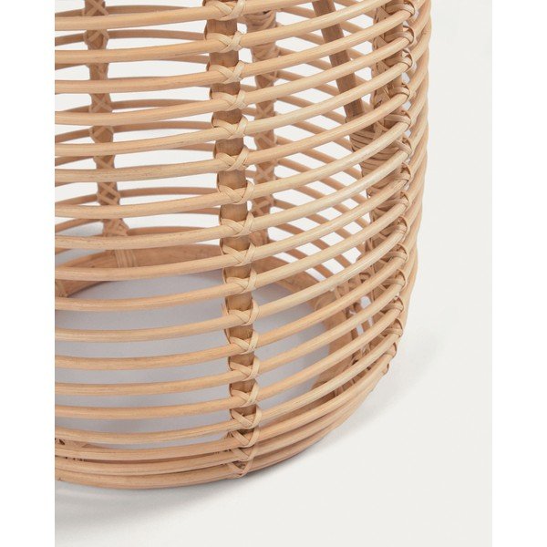 Rotangpalmas apaļš sānu galdiņš ø 45 cm Kohana – Kave Home-image-4