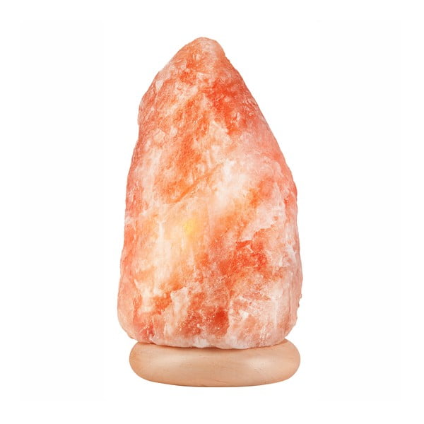 Oranža sāls lampa, augstums 30 cm Sally – LAMKUR