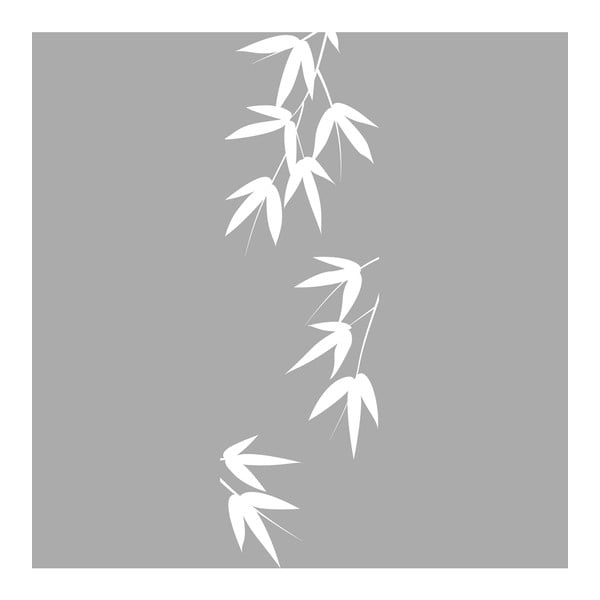 Dušas durvju uzlīme Ambiance Bamboo Leaves-image-1