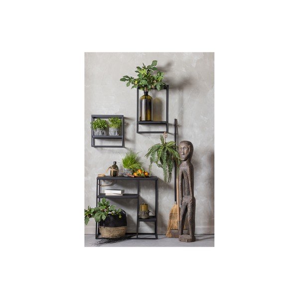 Melns metāla plaukts Febe – WOOOD-image-4