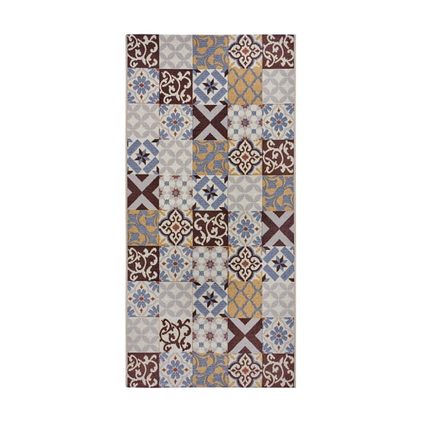 Brūns celiņa paklājs 75x150 cm Cappuccino Mosaik – Hanse Home