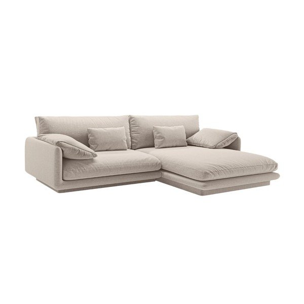 Bēšs stūra dīvāns (ar labo stūri) Torino – Micadoni Home-image-3