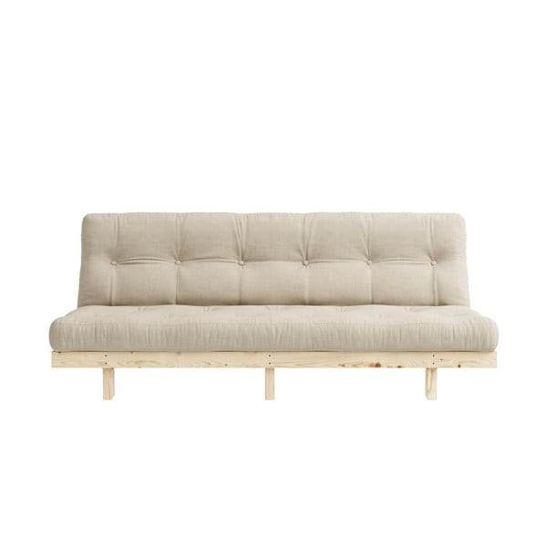 Izvelkamais dīvāns Karup Design Lean Raw Beige