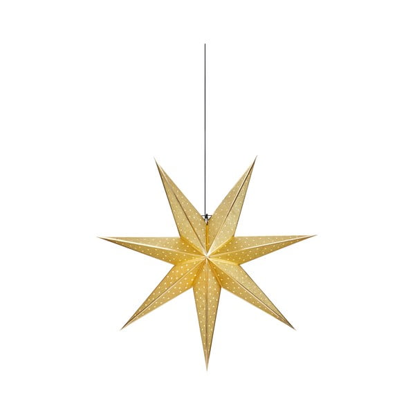 Zelta krāsas gaismas dekors ar Ziemassvētku motīvu ø 45 cm Glitter – Markslöjd