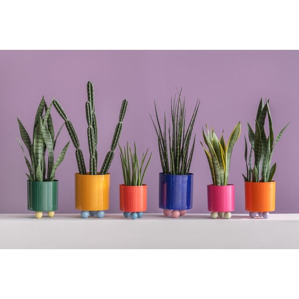 Metāla puķu poda apvalks ø 18 cm Double Funky – PT LIVING-image-3