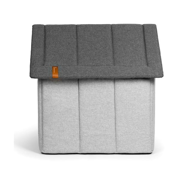 Gaiši pelēka suņu būda 52x53 cm Home XL – Rexproduct-image-2