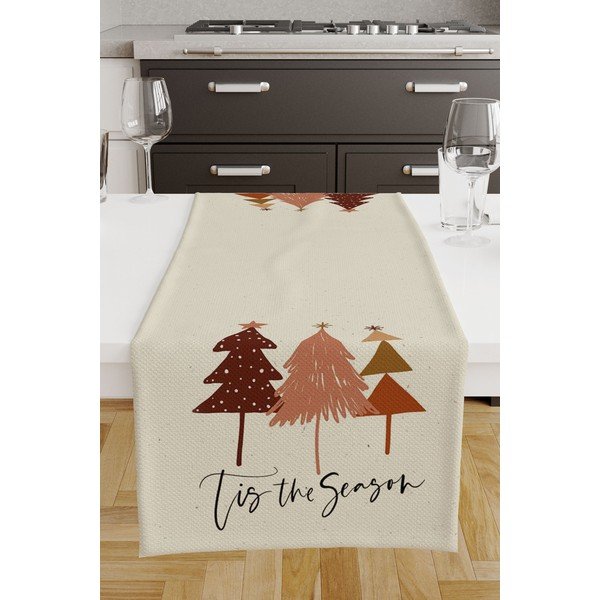 Galda celiņš ar Ziemassvētku motīvu 40x140 cm – Kate Louise-image-1
