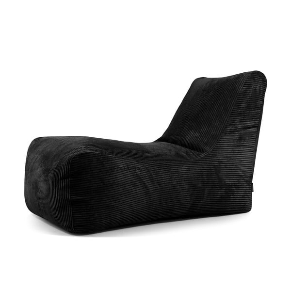 Melns velveta sēžammaiss Lounge – SLOWDOWN