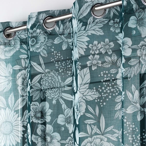 Zils dienas aizkars no voiles 140x280 cm Milady – douceur d'intérieur-image-1