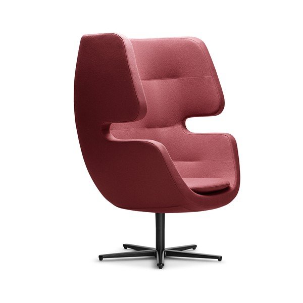 Rozā atpūtas krēsls Softline Moai-image-4