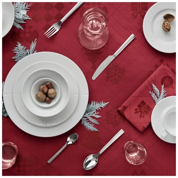 Damasta galdauts ar Ziemassvētku motīvu 150x220 cm Natale – Rosendahl-image-3