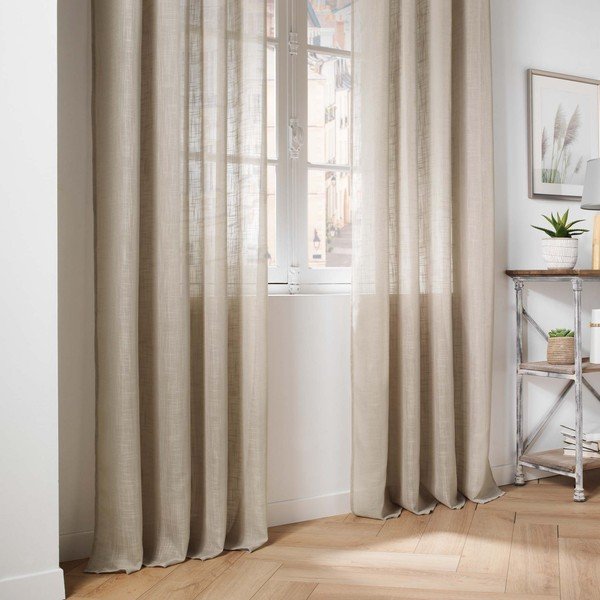 Brūns dienas aizkars 140x280 cm Haltona – douceur d'intérieur-image-4