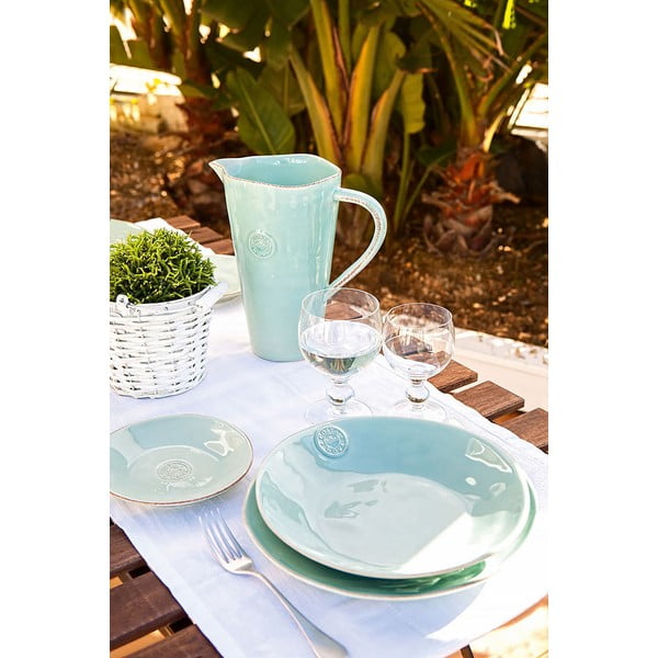 Tirkīza keramikas šķīvis konditorejas izstrādājumiem Costa Nova Nova, ⌀ 16 cm-image-1