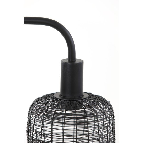 Melna galda lampa (augstums 58 cm) Lekang – Light & Living-image-2