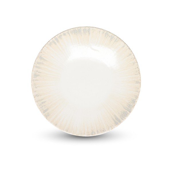 Gaiši pelēks porcelāna šķīvis ø 25 cm Nuance – BonBistro