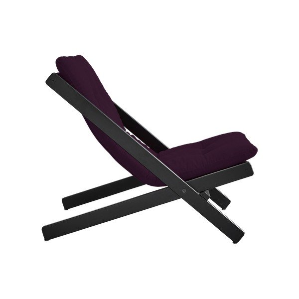 Karup Boogie saliekamais krēsls Black/Purple Plum-image-1