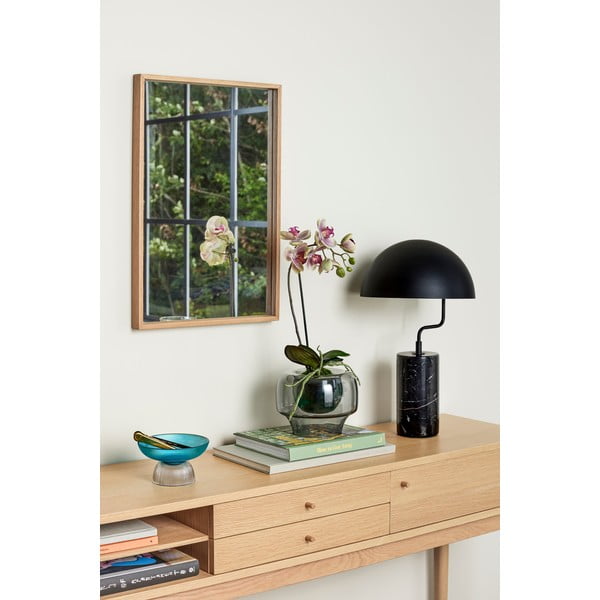 Ar rokām darināta stikla vāze Lunar – Hübsch-image-2