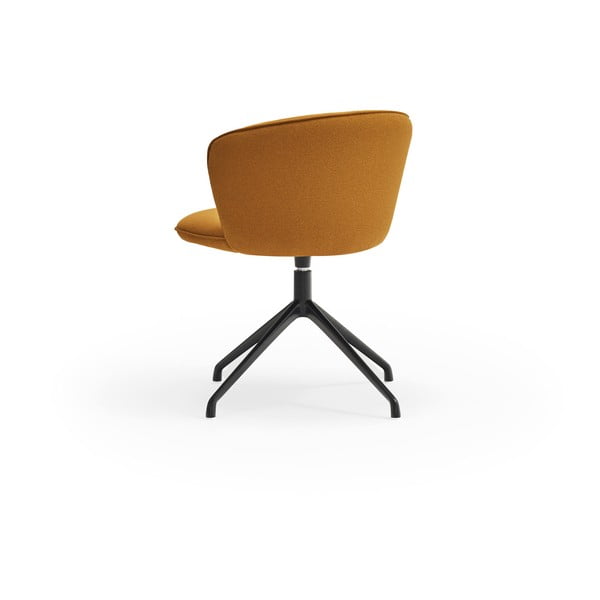 Sinepju dzelteni polsterēti ēdamistabas krēsli (2 gab.) Add – Teulat-image-2