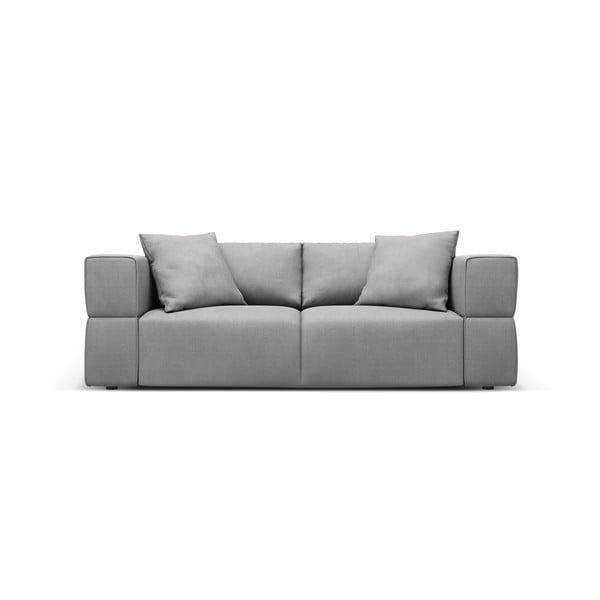 Gaiši pelēks dīvāns 214 cm Esther – Milo Casa