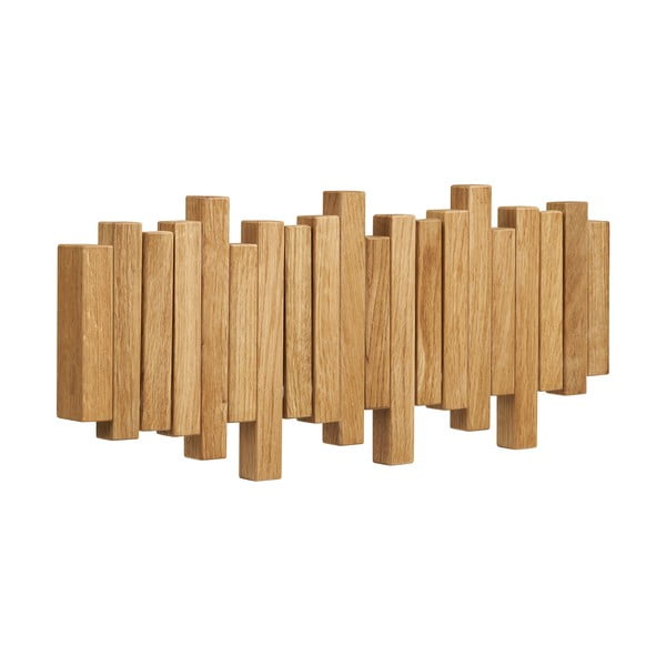 Dabīga toņa ozola masīvkoka sienas pakaramais 3 cm Caltra – House Nordic-image-4