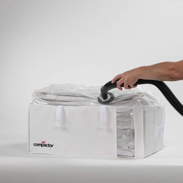 Vakuuma uzglabāšanas kaste Compactor White-image-3