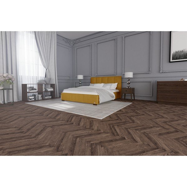 Oranža divguļamā gulta Guy Laroche Home Allure, 160 x 200 cm-image-3