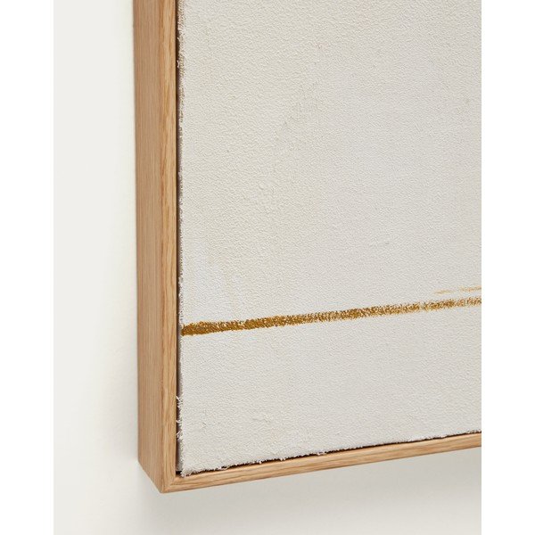 Ar rokām apgleznota glezna ar rāmi/uz audekla 80x100 cm Salin – Kave Home-image-3