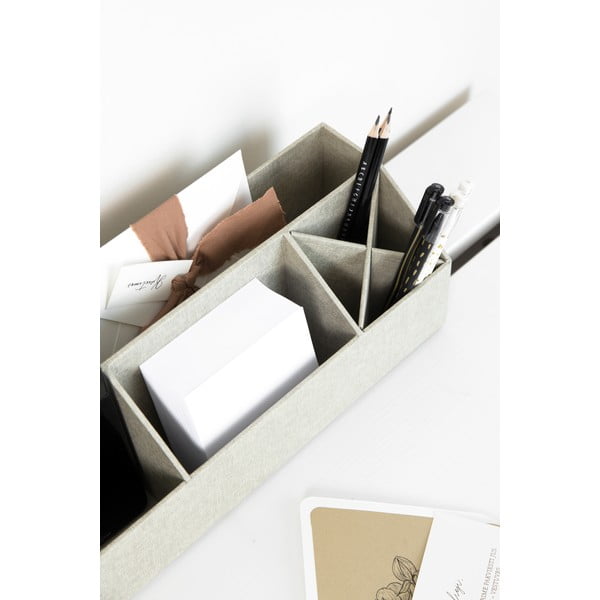 Kartona organizators kancelejas piederumiem Elisa Canvas Paper Laminate – Bigso-image-2