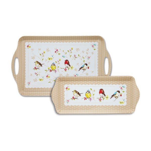 Cooksmart® Dawn Chorus lielais servēšanas paplātes paliktnis-image-2