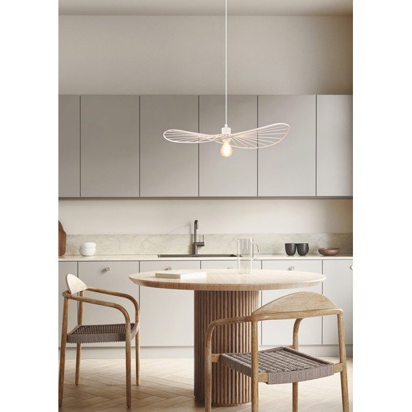 Balta piekaramā lampa ø 60 cm Chapeau – Reality-image-1