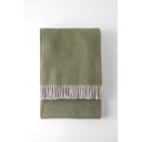 Zaļš pleds ar kokvilnu Euromant Skyline, 140 x 160 cm